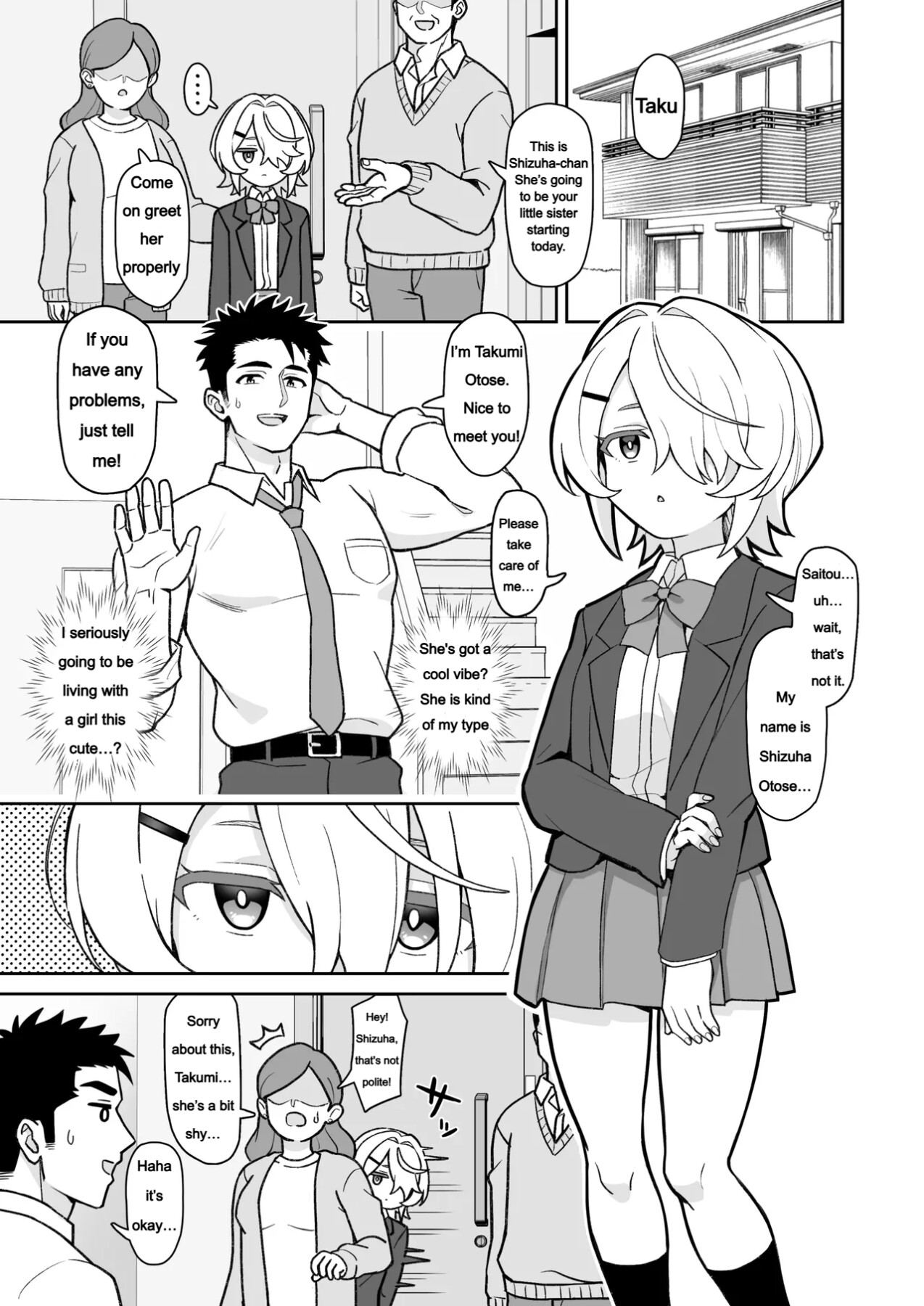 Hentai Manga Comic-A Story about using my quiet stepsister as an onahole-Read-4